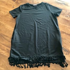 VICI tassel t shirt dress